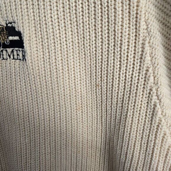 Vantage Custom Classics Hummer Sweater Knit Mens SZ XL Vintage Crew - Picture 2 of 9